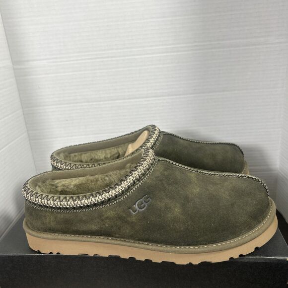 NEW UGG Tasman Baxter Men\'s Shoes Suede Comfortable‎ Burnt Olive Size 10 main image 5
